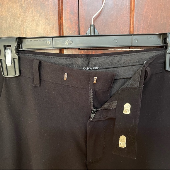 Calvin Klein black suit pants, size 12 regular - Picture 4 of 7